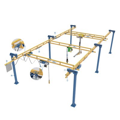 Ovjesni monorail kran